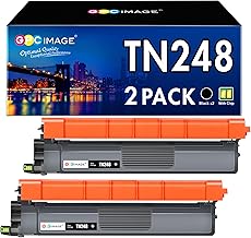 GPC IMAGE TN248 Compatible for Brother TN-248 XL MFC-L3760CDW Toner MFC-L3740CDW Toner MFC-L3740CDWE DCP-L3560CDW TN 248 DCP-L3520CDWE MFC-L8390CDW HL-L3240CDW HL-L3220CWWWE E (2) Package)
