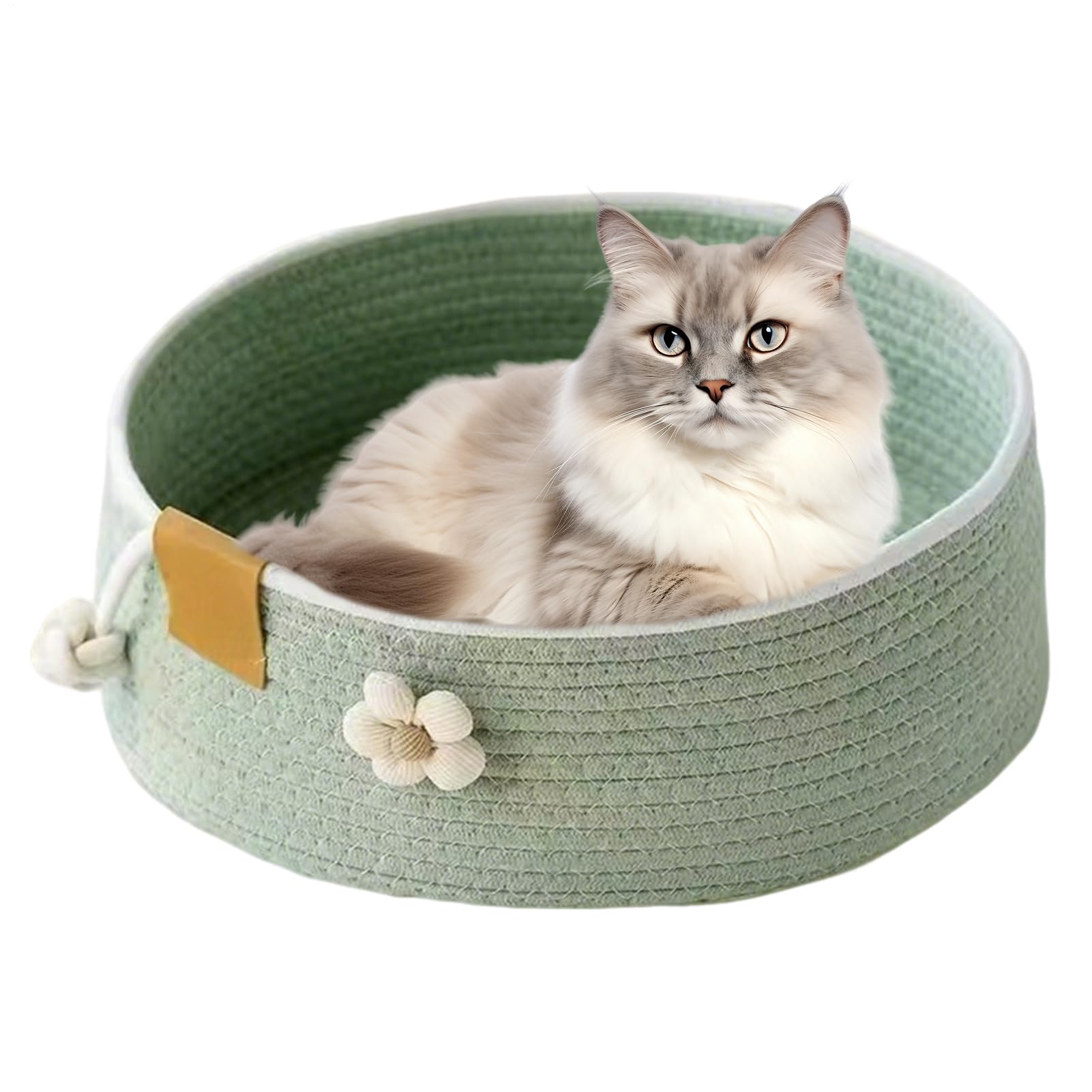 Panier pour chat grand nid mignon avec griffoir intégré pour salon