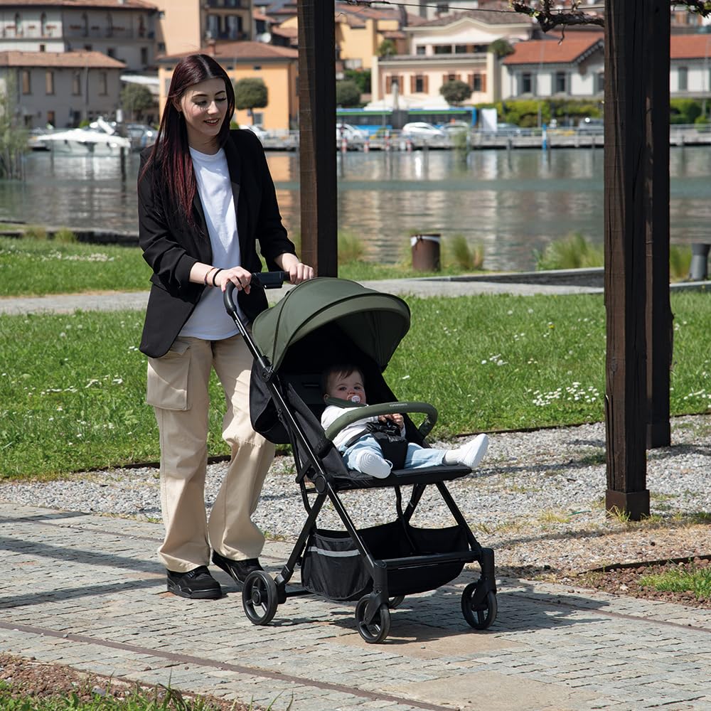 Foppapedretti Passeggino Compatto Voilà 0-22 kg Telaio in Alluminio Salvia