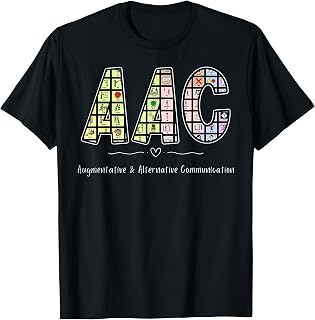 Retro AAC Augmentative & Alternative Communication SPED Team T-Shirt
