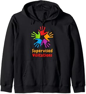 Supervised Visitations Zip Hoodie