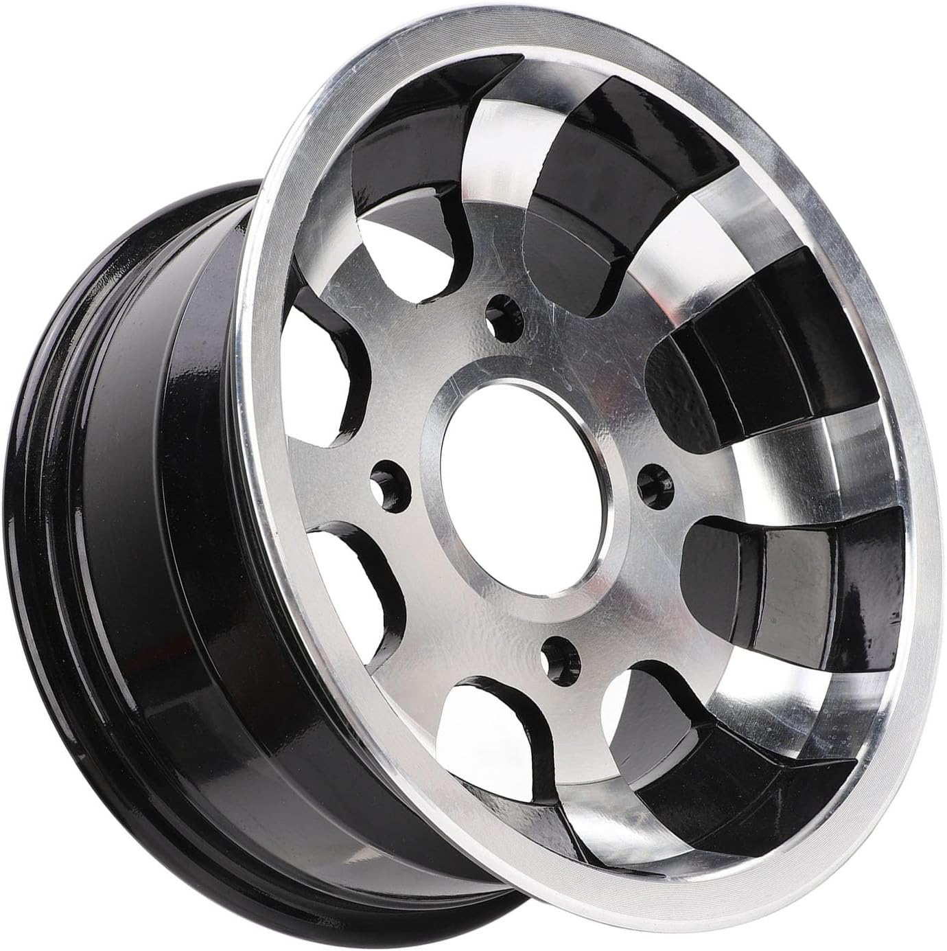 Generic ATV Wheel Hub Rim, Versatile High Strength 10 Inch ATV Wheel Hub Rust Proof Easy Installation for Go Kart (Front 140mm / 5.5in Width), Generic45tbf8zypd-11