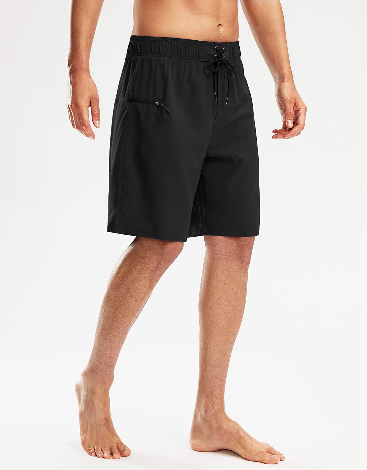 Pinkbomb Men's Swim Trunks with Compression Liner 9 Inch Quick Dry Swimsuit Swimming Swim Board Shorts for Men with Pockets - Image 2