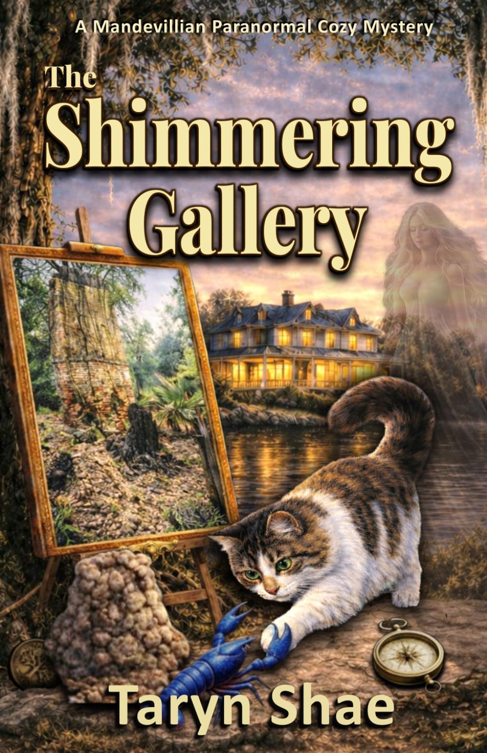 The Shimmering Gallery: A Mandevillian Paranormal Cozy Mystery (The Mandevillian Paranormal Cozy Mystery Series)