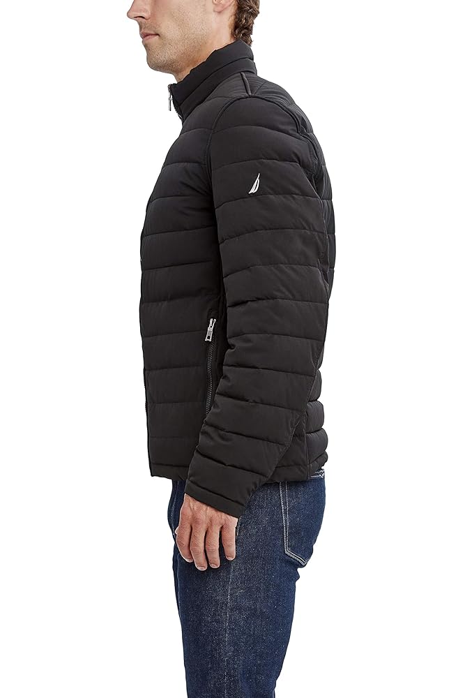 【美品】NAUTICA Reversible Insulated Jacket Nautica Men's Reversible Quilted Puffer Jacket –Midweight