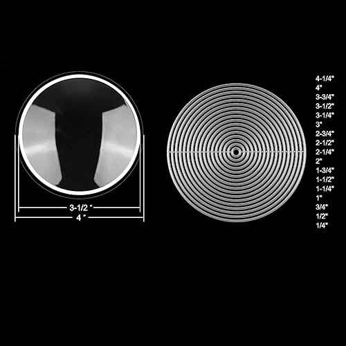 Miniatura 2 de BAOFALI 10 cúpulas 3D dimensionales para coctelera con 17 círculos de metal para hacer tarjetas, círculo adhesivo despegable, cúpulas dimensionales