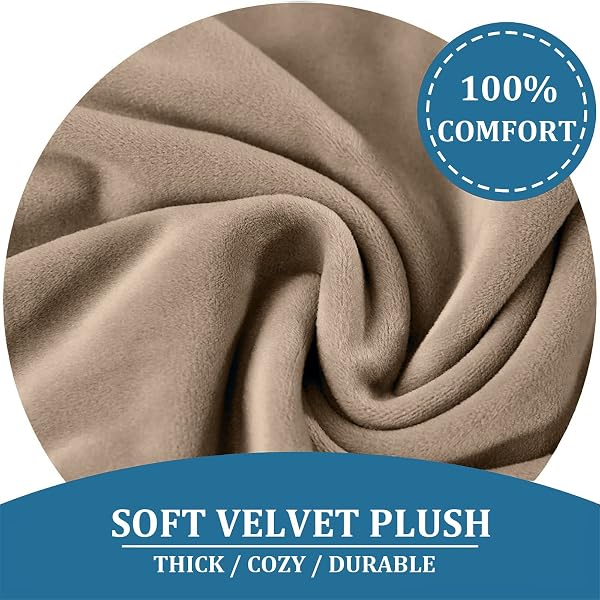 BXFUL copriseduta Divano Copri Elastico Cuscini Seduta sedie Arredamento copricuscini coprisedie Telo Impermeabile coprisedia Cuscino Elasticizzato copricuscino divani (1 Posto Grande,Sabbia) - 4