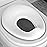 Jool Baby Potty Training Seat for Boys and Girls, Fits Round & Oval Toilets, Non-Slip with Splash Guard, Includes Free Storage Hook (Gray)