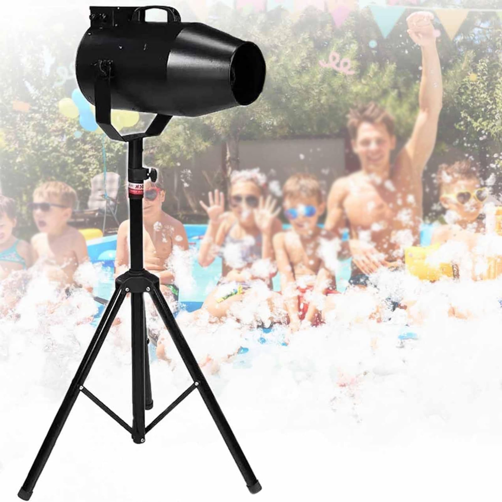 GAYAYAS Party Foam Cannon, Foam Machine for Party Black