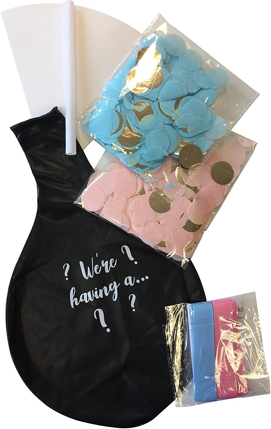 Confetti Balloon Gender Reveal Kit