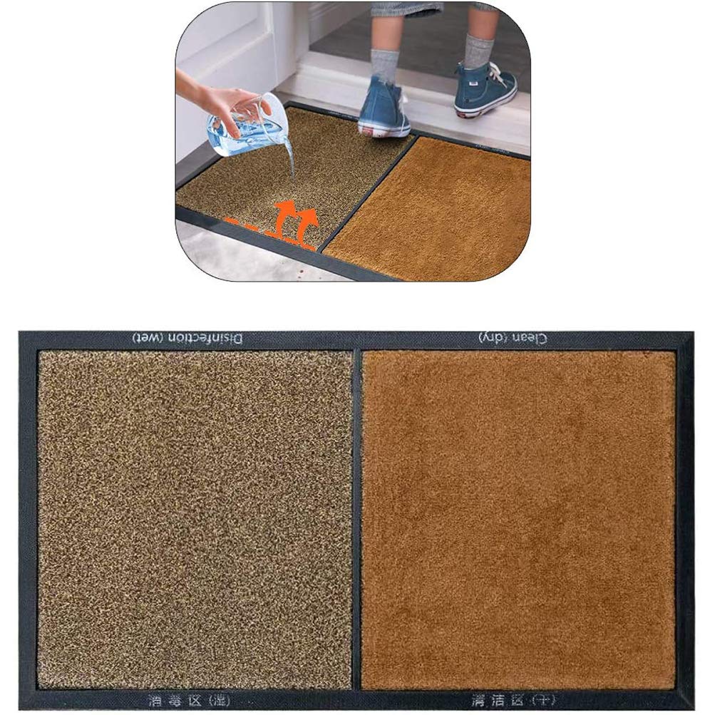 Alfombrilla Desinfectante para El Suelo, Alfombrilla Desinfectante para El Baño De Pies, Alfombrilla Desinfectante para La Puerta Delantera, Almohadillas De Limpieza para Los Pies
