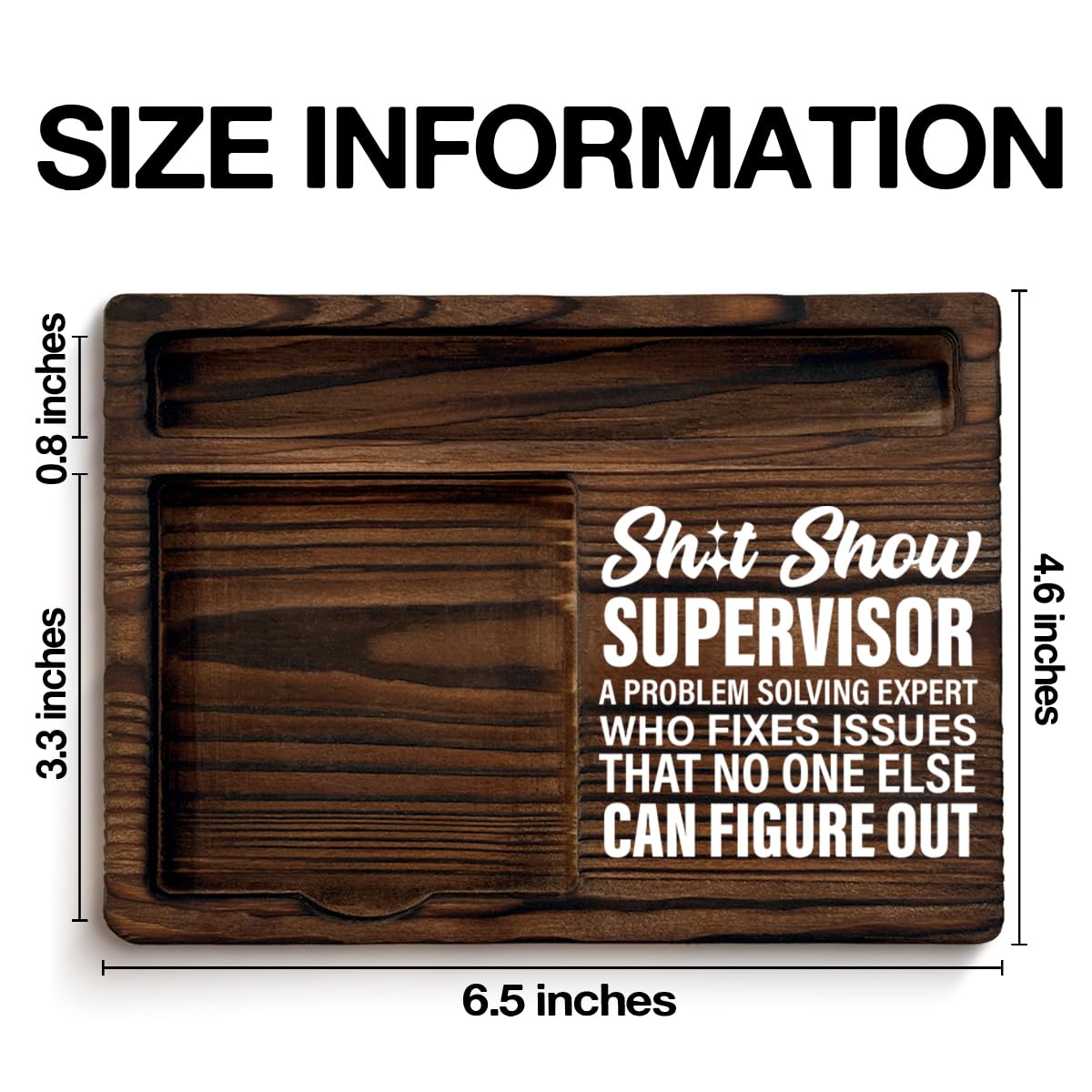 Funny Boss Gifts for Women Men, Best Thank You Gifts for Boss Leader Manager Supervisor Sticky Note Holder Office Decor — Amazon image 2