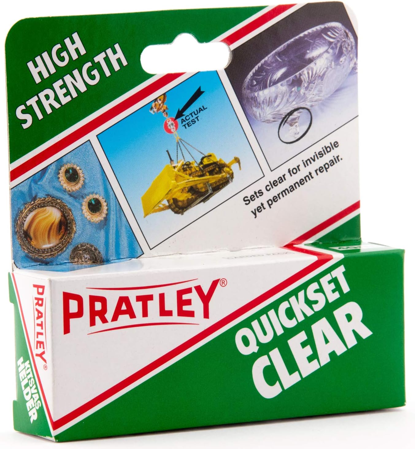 1 x Pratley Quick Set Clear Epoxy Liquid Glue Adhesive 2 x 18ml Tubes 86143 New