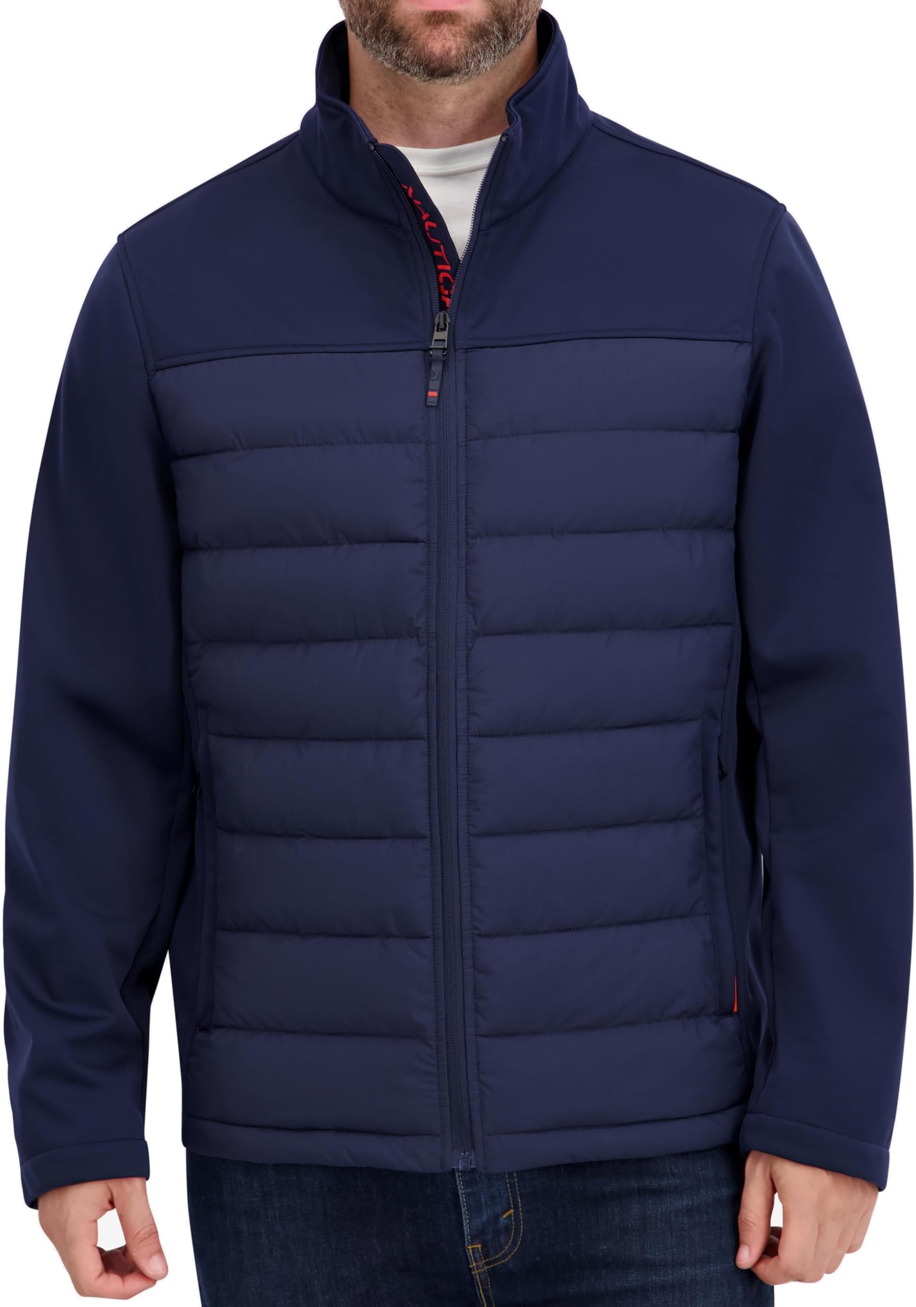 Men's Lightweight Softshell Jacket – Bonded Fleece Lining, Regular, Big & Tall Sizes