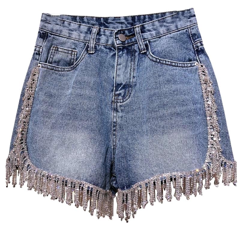 Short en jean taille haute polyvalent pour vos vacances d'été