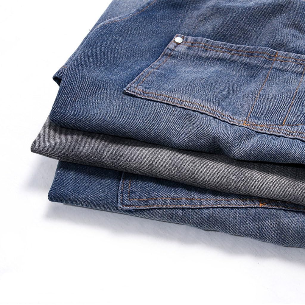 Delantal de Servidor Delantales para Cocinar Delantal de cocina de mezclilla for hombre, ropa de trabajo, barbero, tienda de té de la leche, restaurante, camarero, delantal artístico femenino Delantal