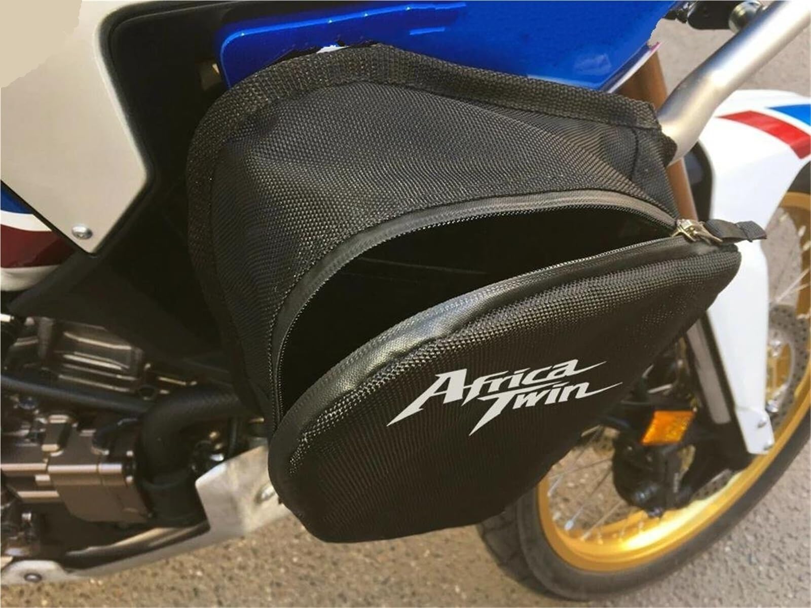 Organizer viaggio grande capacità Borsa Impermeabile Per Barre Paratelaio Per CRF1000L Africa Twin CRF 1000 L Adventure Sports, Borsa Viaggio Porta Attrezzi.