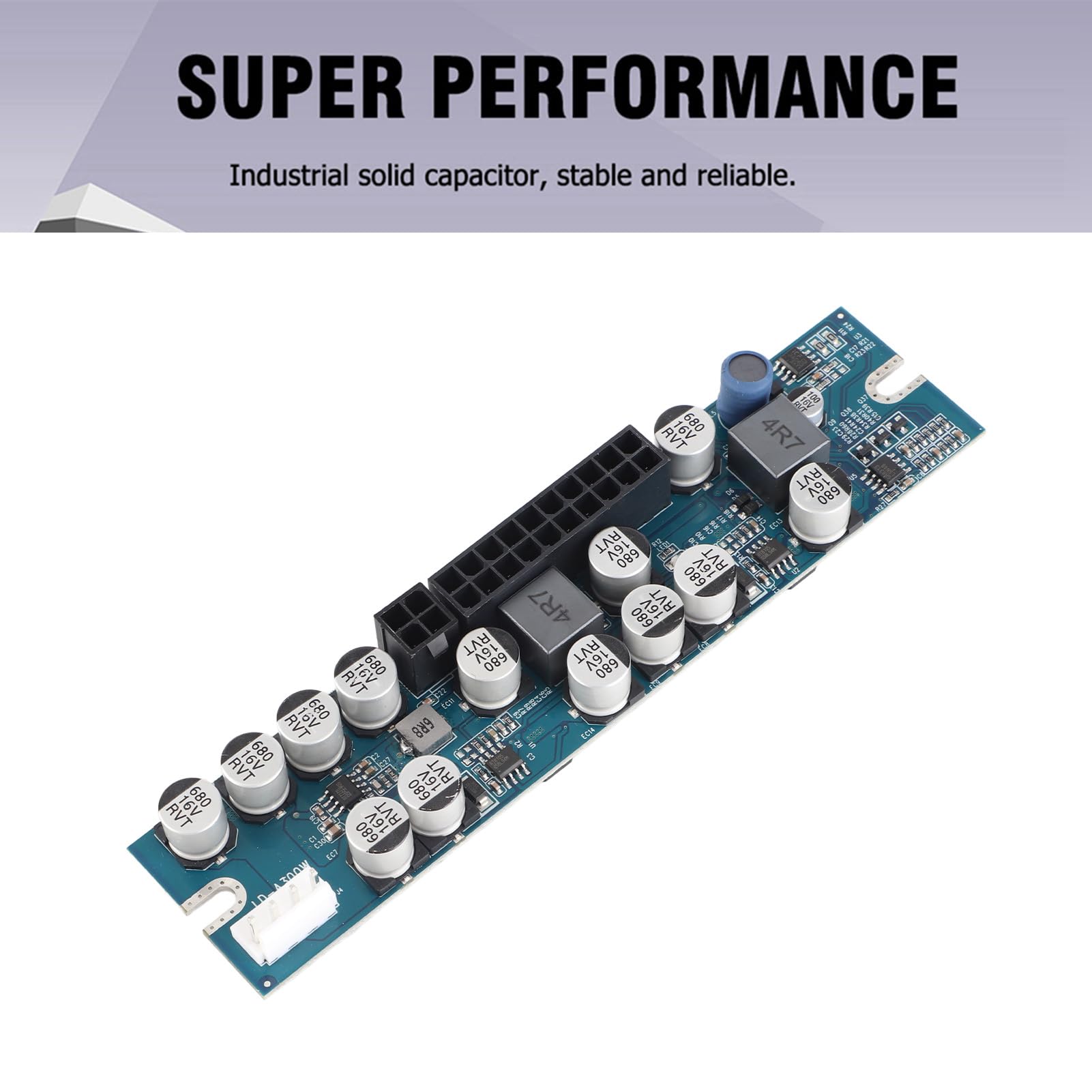 Generic Modulo di Alimentazione da 300 W di Grado Industriale con Cavo ATX a 24 Pin, Condensatore Solido, Protezione da Cortocircuito Costruzione Affidabile del PC
