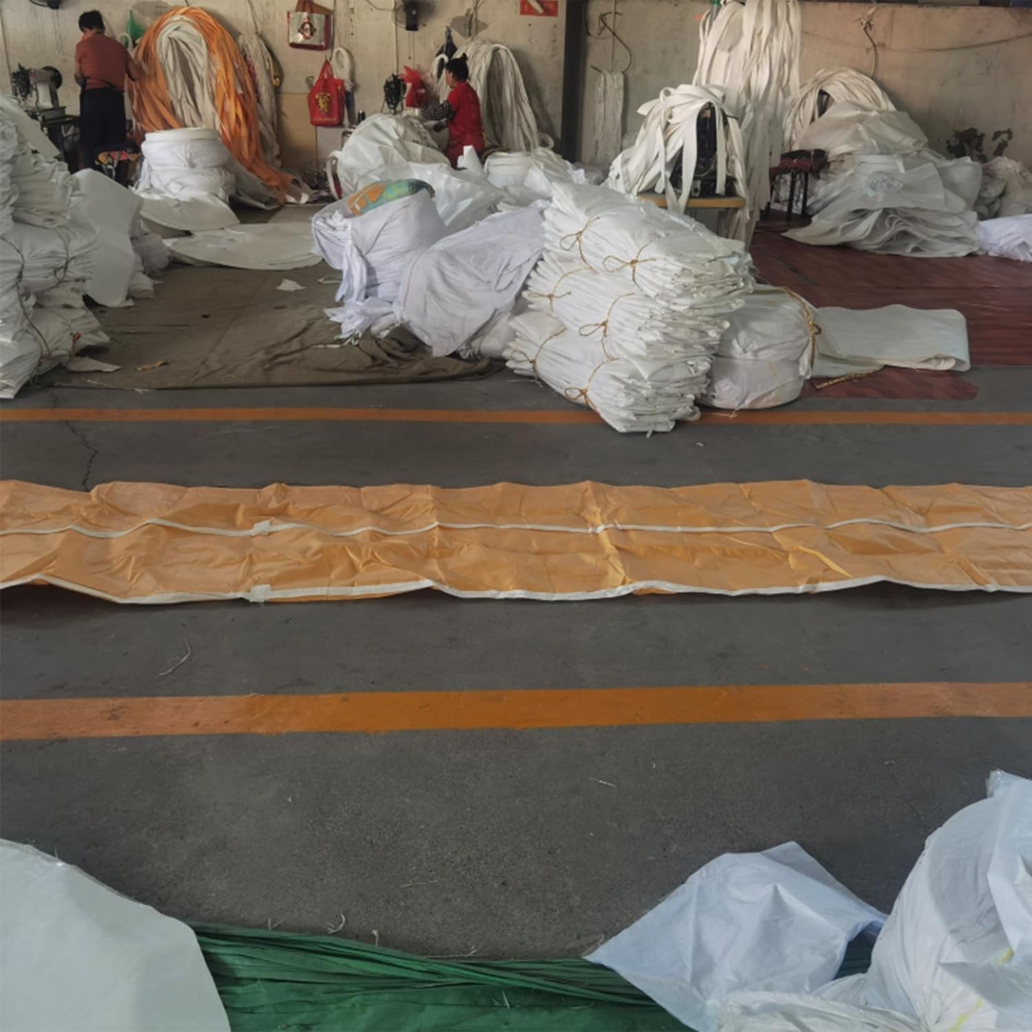 Heavy Duty 14ft Construction Chute, Material Extra grueso, resistente para eliminación de residuos de construcción（Includes 4-120lb Rated ZipTies）