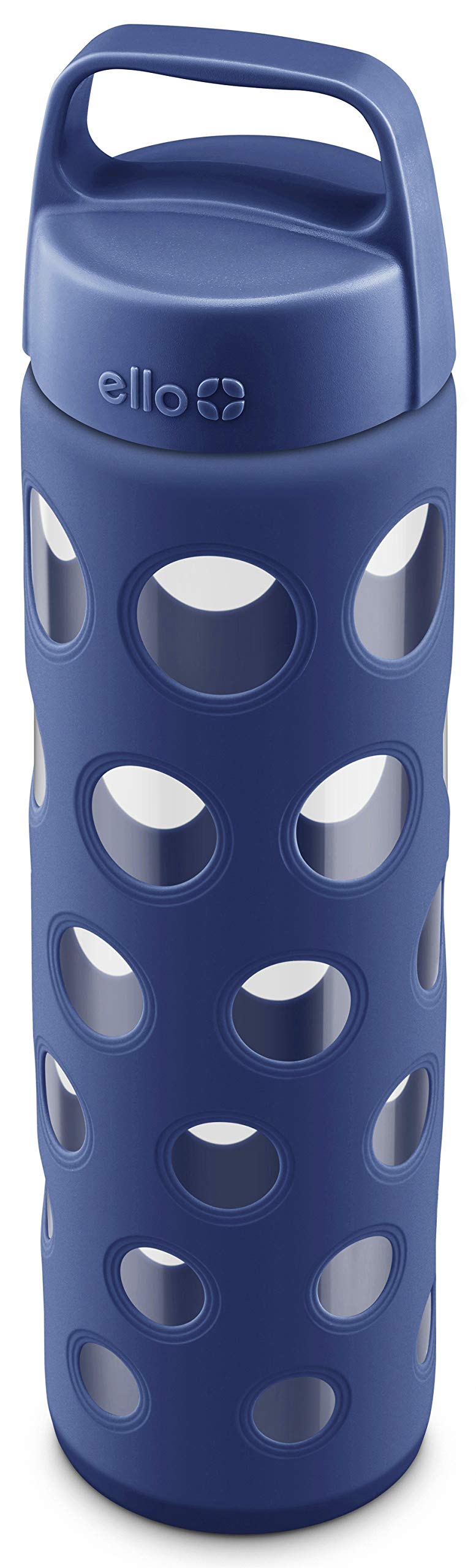 Amazon.com : Ello Pure Glass Water Bottle with Silicone Sleeve, 20