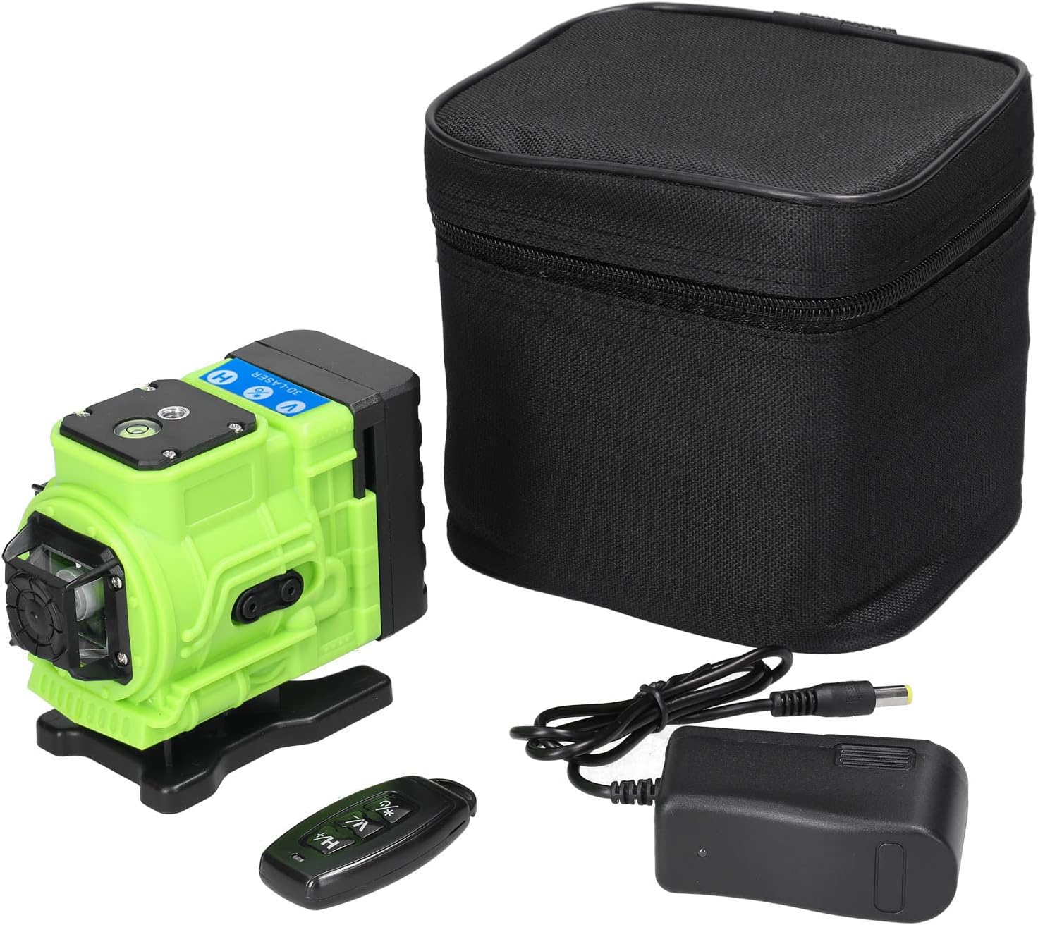 Multifunctional 12 Lines Green Level 3° Self-Leveling Hine Reable Lithium Battery Leveling Omnidirectional Ground Wall Sticker