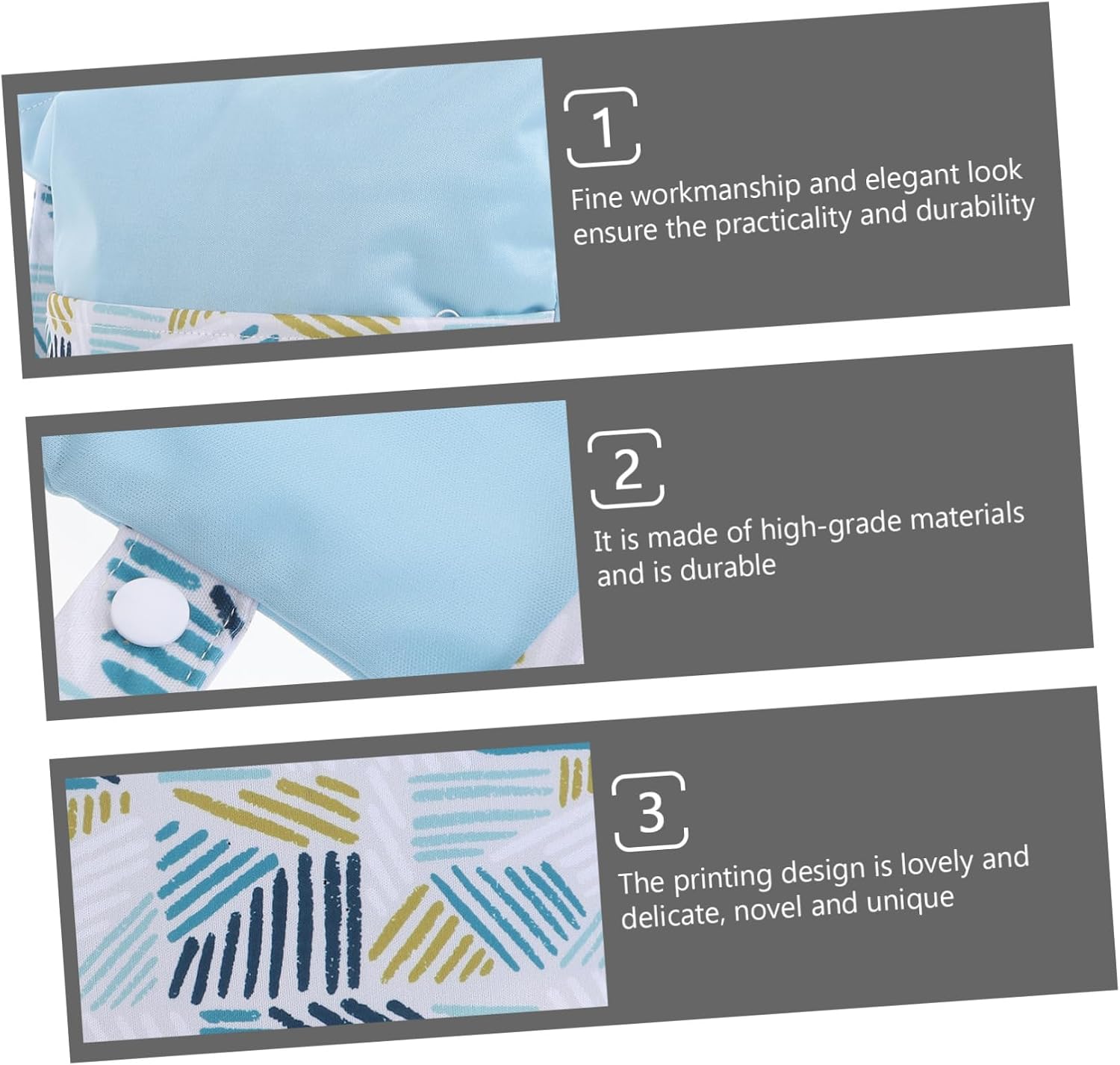 Storage Pouch for Sanitary Napkins and Diapers Travel-friendly Design with Lanyard Versatile Organizer for Maternal and Products