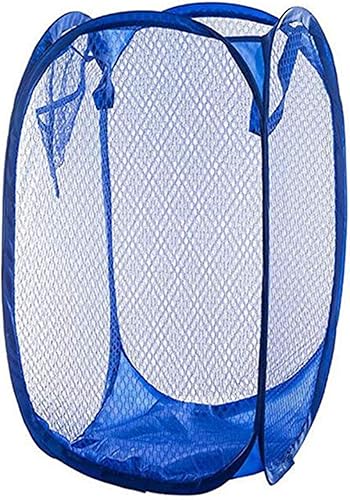 Miniatura 12 de DurReus Cesto plegable pequeño para niños, cesta plegable para oficina, clasificador de ropa sucia para armario de dormitorio, sala de estar,