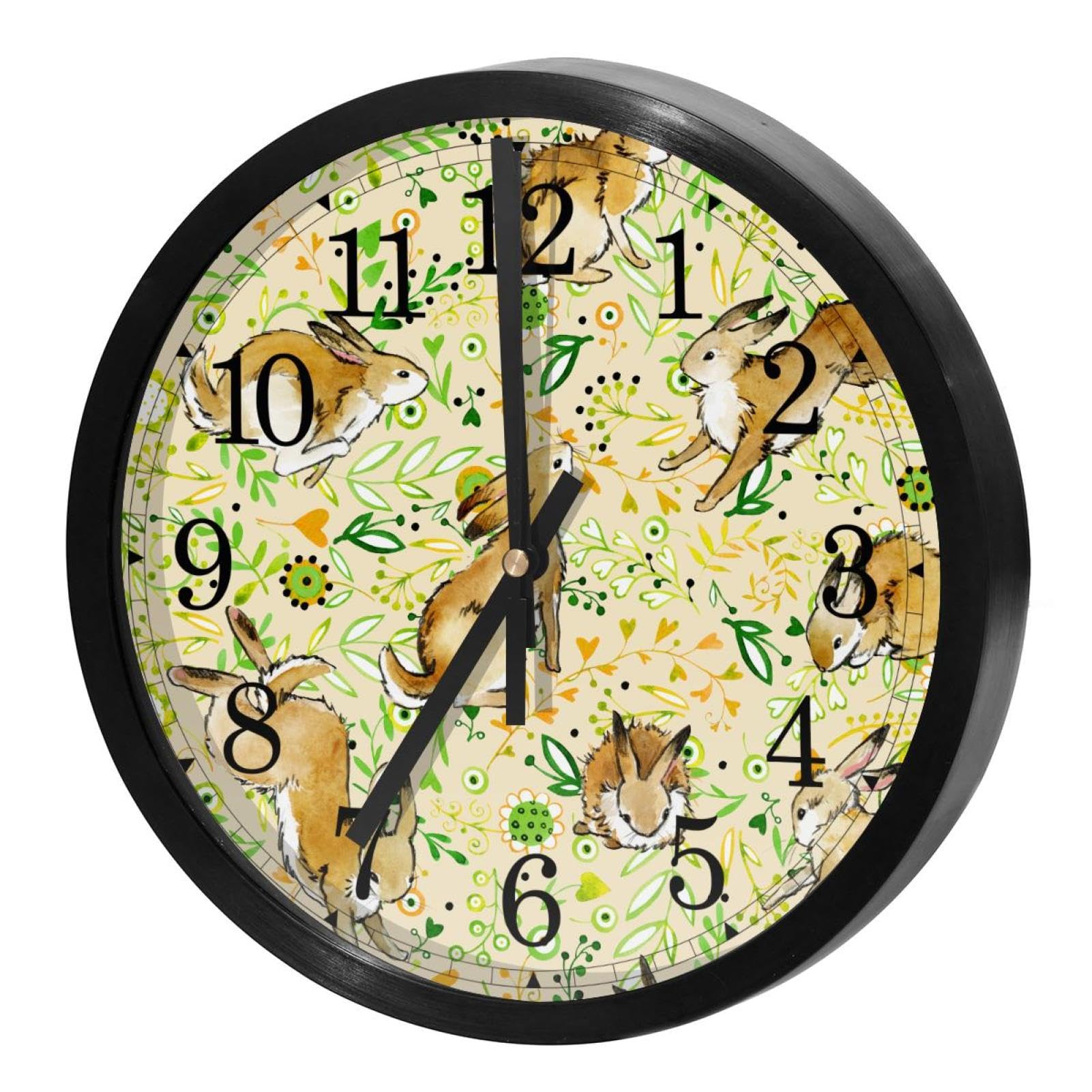 Horloge murale à quartz sans tic-tac pour un calme absolu