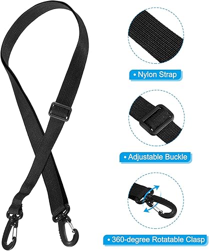 Miniatura 5 de PATIKIL Correa portadora para botas de esquí, paquete de 4 correas de transporte para botas de snowboard, correa de hombro ajustable para botas de