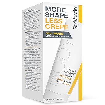 StriVectin Crepe Control, Body & Hand Cream and Exfoliating Scrub with Advanced Peptides for Firming, Hydration and Smooth, Bright Skin