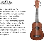 Kala Learn Pour jouer Ukulele Starter Kit Nickel Fret Update