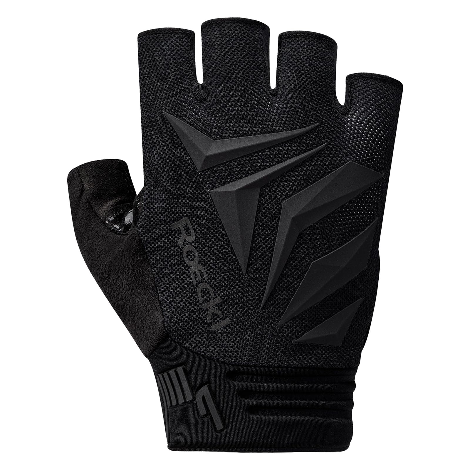 Roeckl Sports Isera 2 Fahrrad-Handschuhe Kurz Schwarz