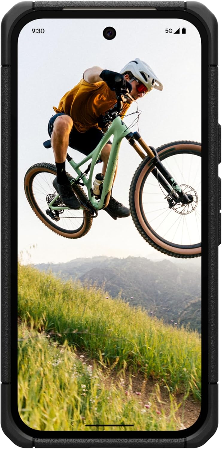URBAN ARMOR GEAR UAG Made for Google Pixel 9a Case Scout - Rugged Non-Slip Military Drop Tested Protective Cover, Black