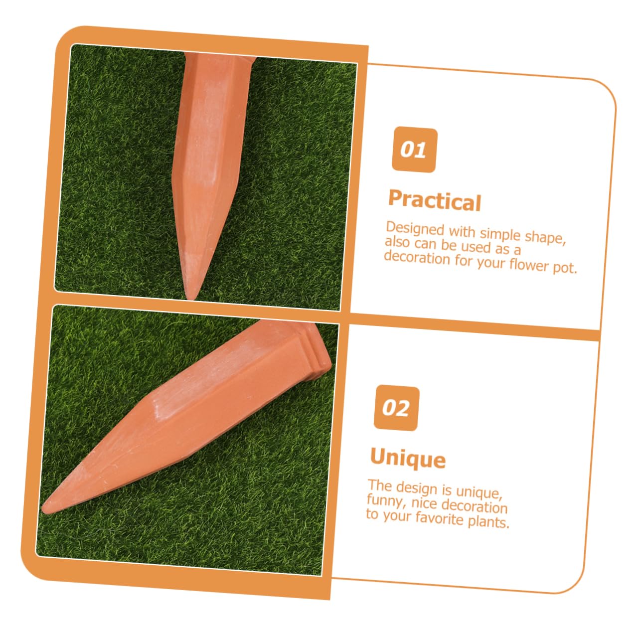 Garneck 8pcs Automatic Watering Device Watering Tool Self Watering Spikes for Indoor Plants Automatic Indoor Plant Watering System Plant Watering Devices Stakes Ceramics Red