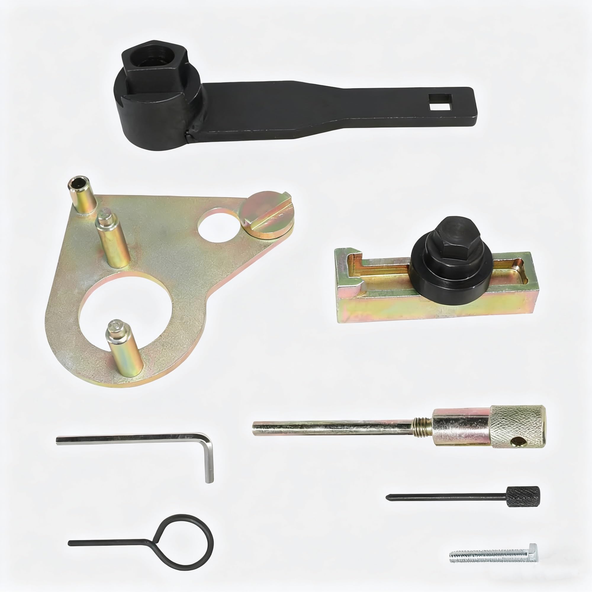 Compatibile con Opel 2005 2006 2007 2008 2009 2010 2011 2012 2013 2014 2015 2016 2017 2.0 2.3 1.6DCI Kit di Strumenti per La Messa in Fase dei Motori Diesel Kit Distribuzione Motore