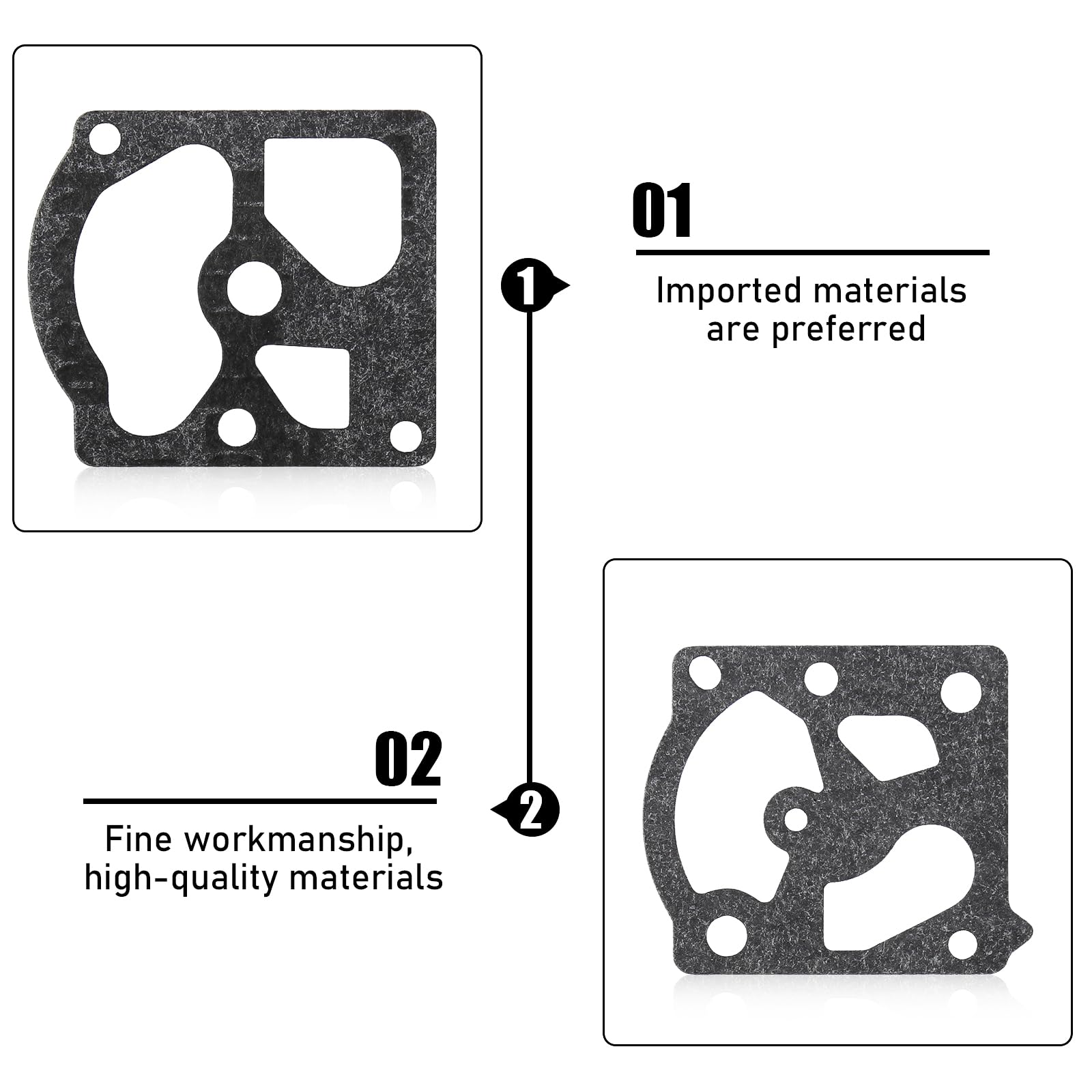 Carb Carburetor Kit For Walbro K11-WJ Fits Stihl 064 066 MS660 Husqvarna 394xp 177234492507 - View #6