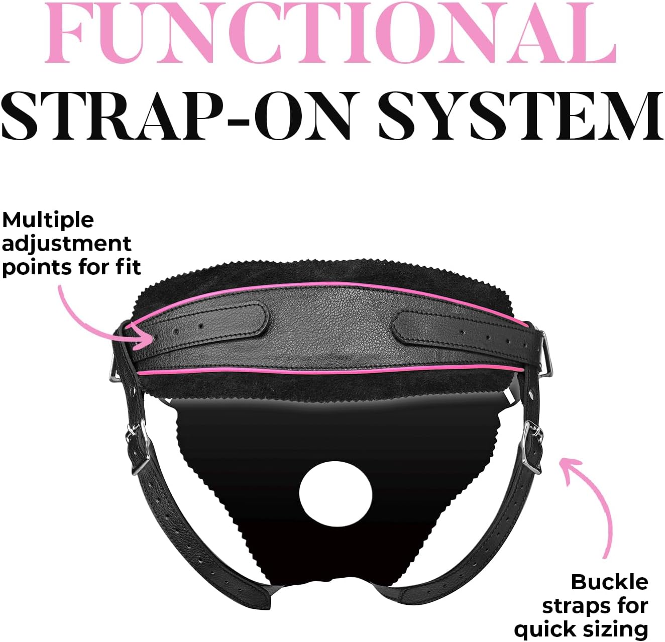 Flamingo Low Rise Strap On Harness