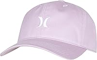 Hurley Girls' One and Only Baseball Hat - Adjustable 100% Cotton Snapback Cap for Everyday Comfort