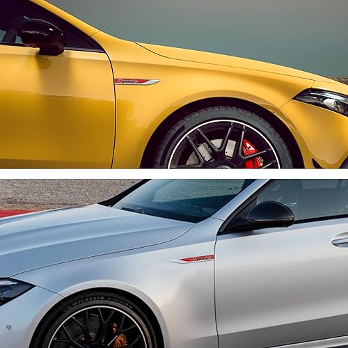 Miniatura 5 de TOMALL 2 insignias de metal 3D para guardabarros laterales de automóvil, calcomanías para maletero trasero, calcomanía de bandera de Union Jack para