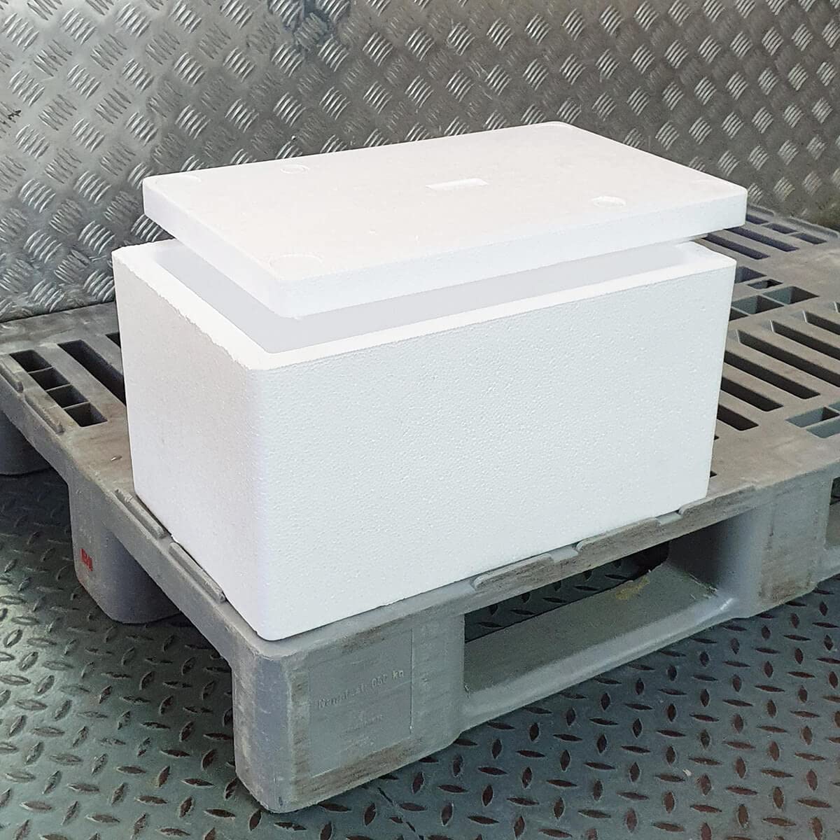 GGFT Thermocol Box with Lid for Frozen Food & Beverage Transport (10kg)
