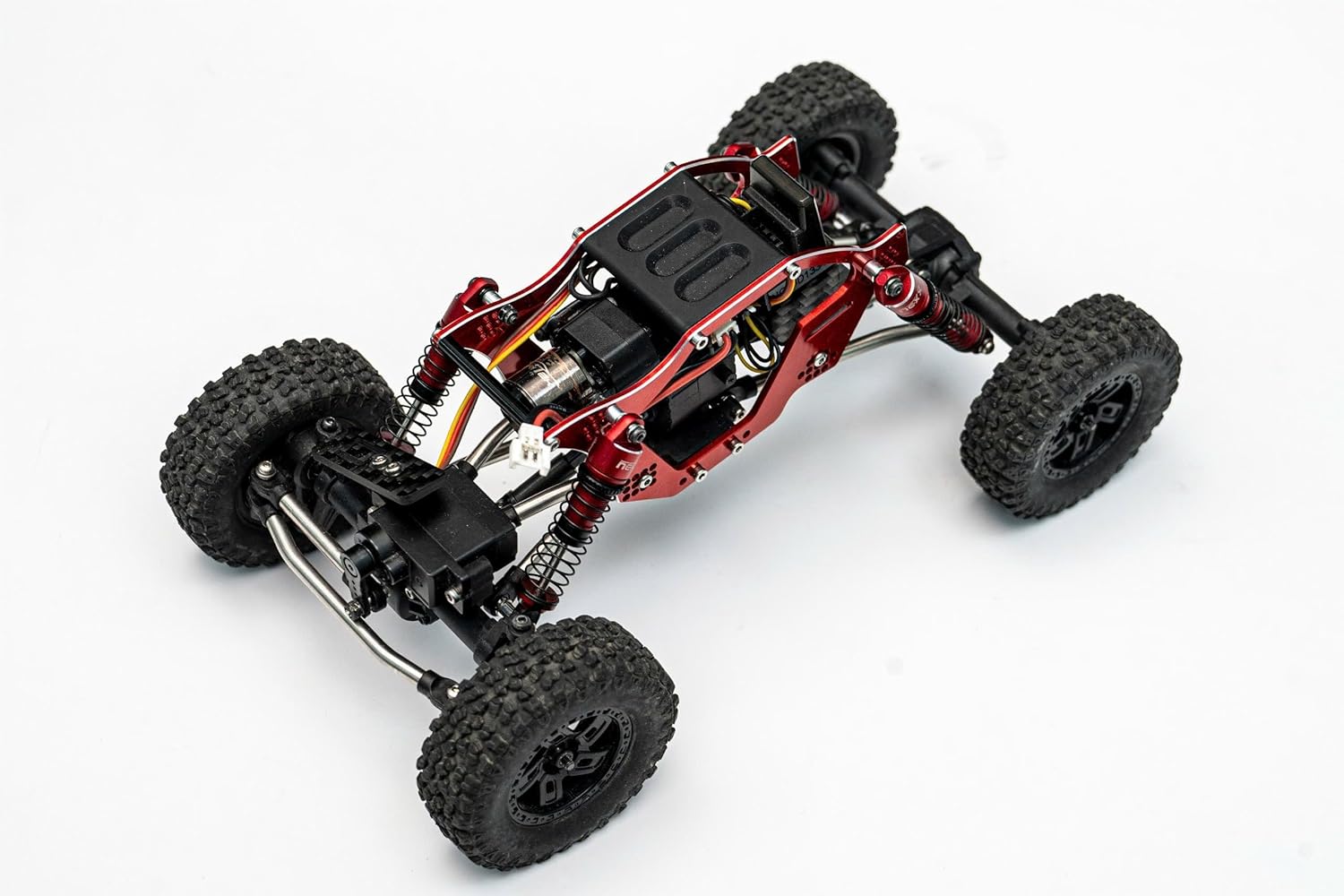 furitek FX118 Fury Wagon Ultimate Upgrade Kit Scale 1/18 RC Crawler RTR - Remote Control Car, RC Crawlers with High-End Upgrades Ready to Install for Adults (Yellow (TT-0022-1))