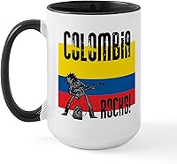Vista 49 de CafePress - ITS COLOMBIA NOT COLUMBIA - FLAG Mugs - Coffee Mug, Large 15 oz. White Coffee Cup