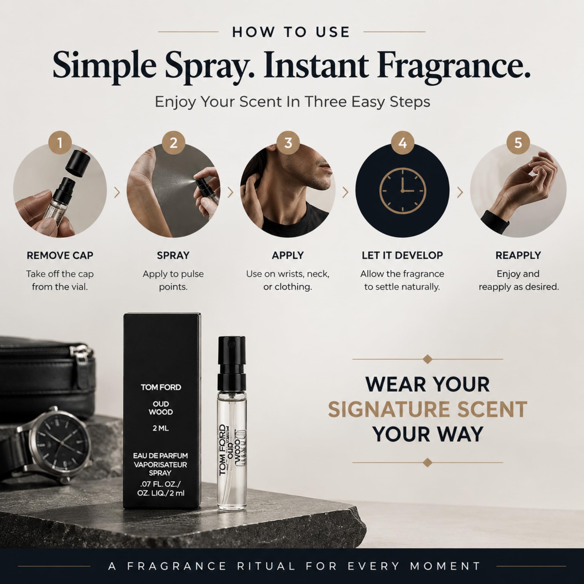 Amazon | トムフォード TOM FORD ウード ウッド 2ml EDP ミニ香水