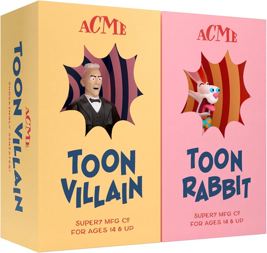 スーパー7 ロジャーラビット & ジェシカ 2体セット 3.75インチ スーパー7 ロジャーラビット & ジェシカ 2体セット 3.75インチ