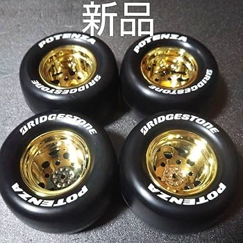 Amazon | タミヤ ラジコン 1/10RC 2WDバギー用 極太タイヤゴールド