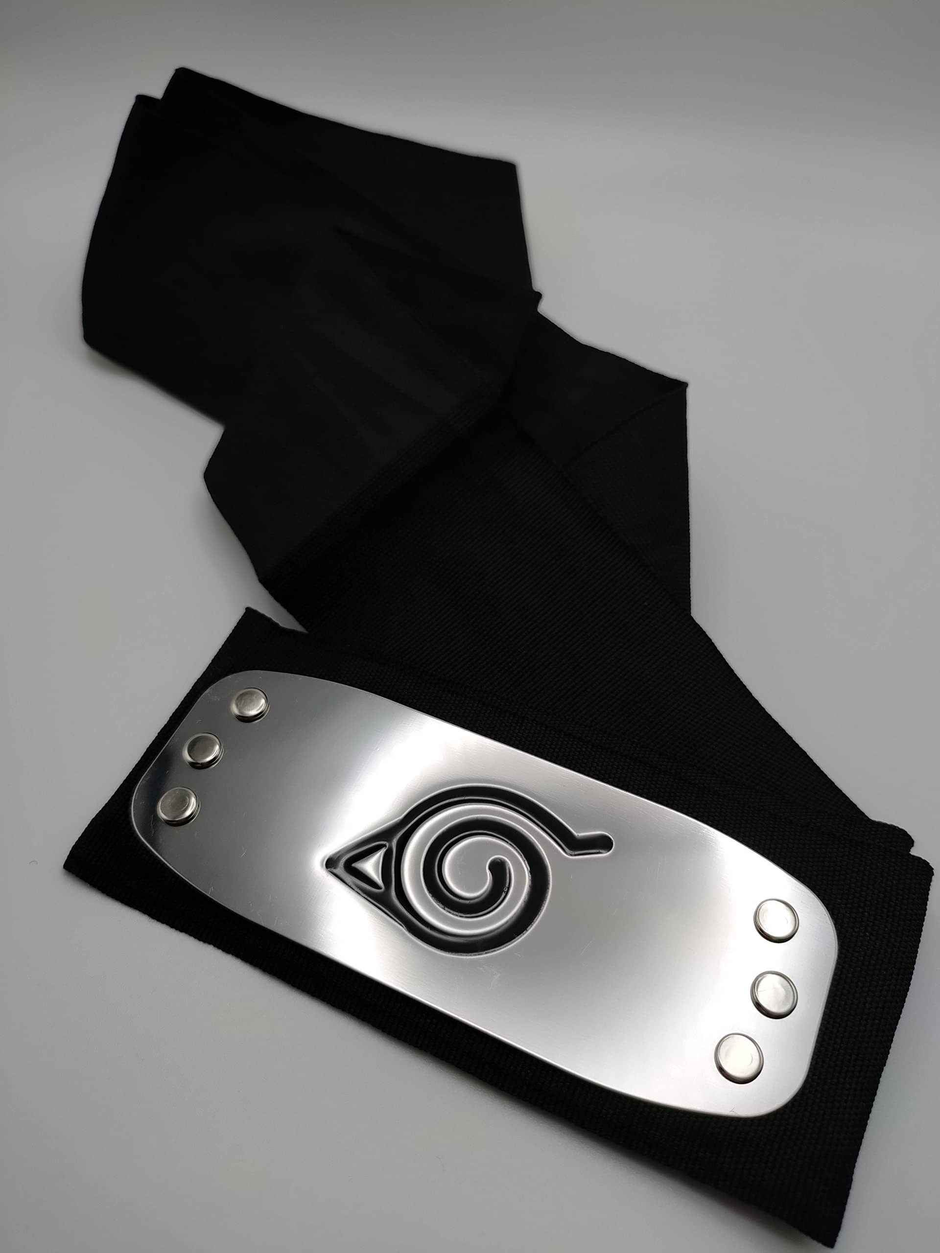Buy Naruto headband cosplay, metal headband Naruto, Hidden Leaf Village anime, Naruto headband