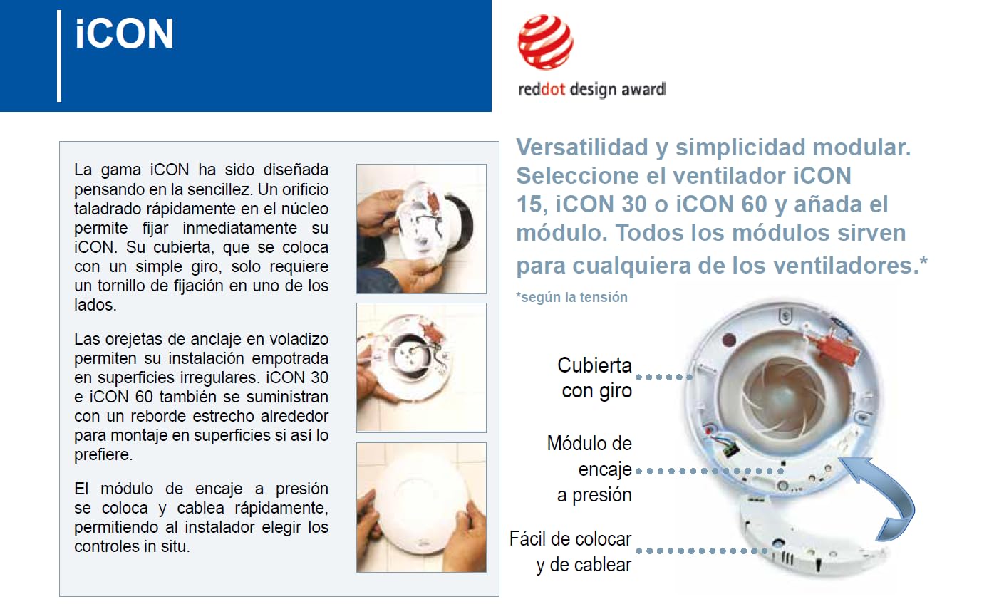 Airflow iCON 15 Extractor de Baño - 100 mm/4" - Eficiencia Energética 9,4W, 19 l/s, Persiana Silenciosa Iris, Múltiples Opciones de Control | Garantía de 3 Años