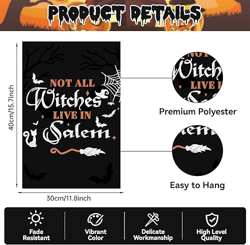 Miniatura 3 de Bandera de jardín de bienvenida para el día de San Patricio, de 12 x 18 pulgadas, decoración de trébol verde vertical de doble cara, decoración al