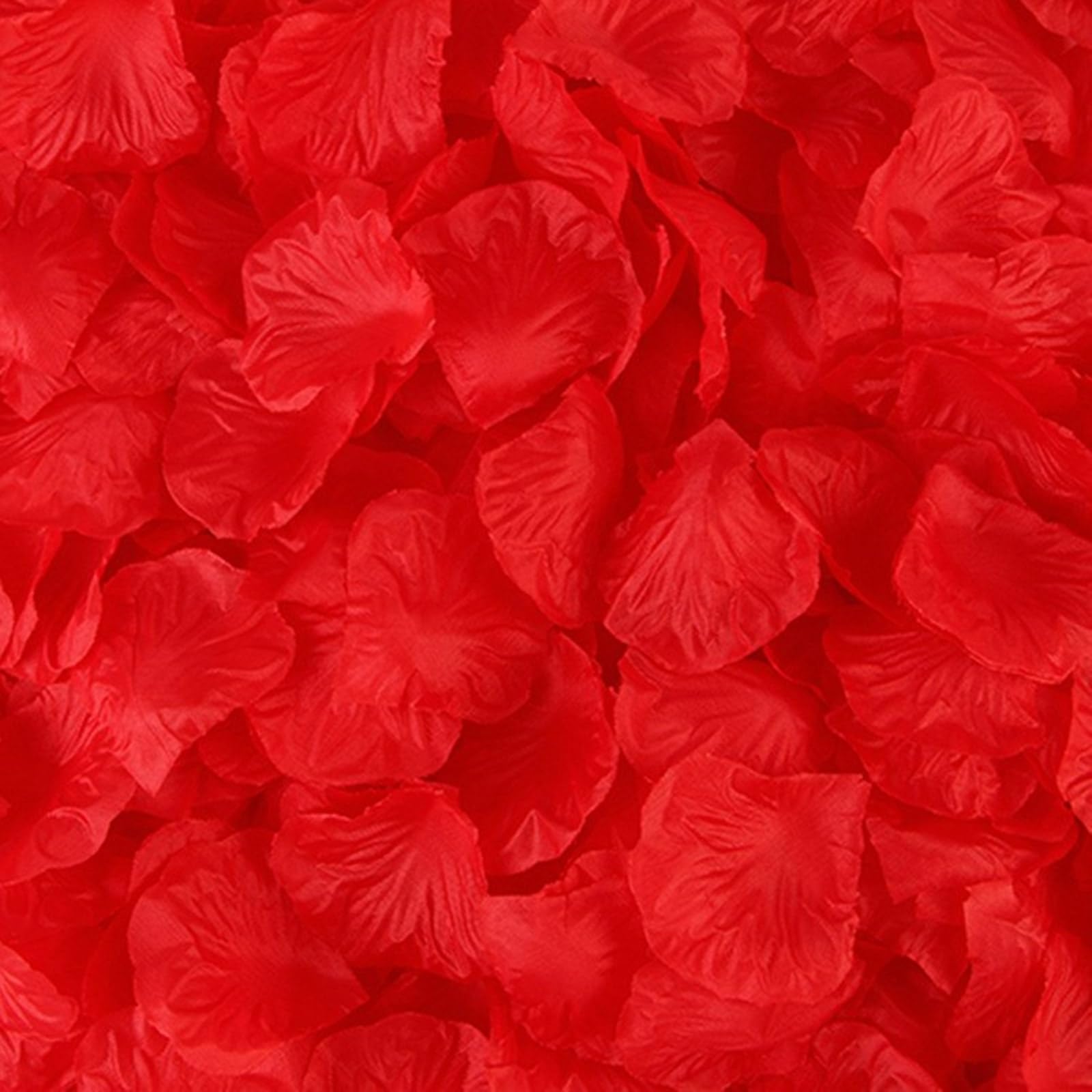 Msioytog 1000PCS Artificial Fabric Rose Petals Wedding Ceremony Decor, Birthday Party Floral Aisle Scatter Wedding Aisle Decoration