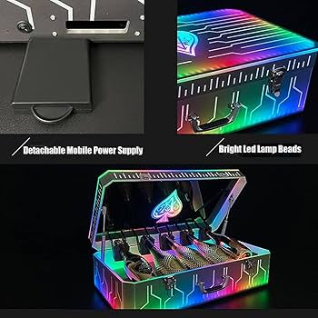 Amazon.co.jp: シャンパン LED ライトボックス光るカクテル